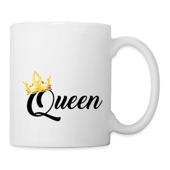 Queen - Tasse - Weiß - Rechts