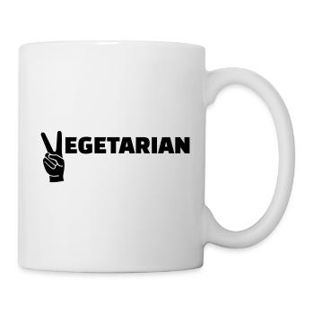 Vegetarian - Mug - white - Right