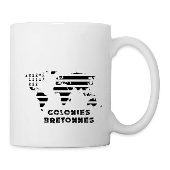 Bretagne colonies - Mug blanc - blanc - Droite