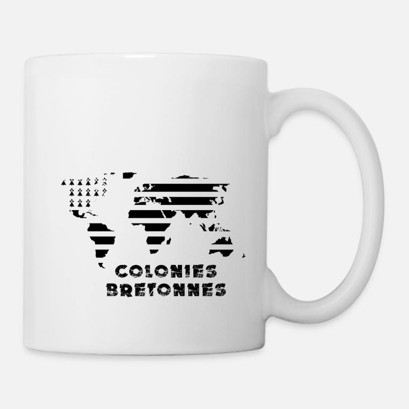 Bretagne colonies - Mug blanc - blanc