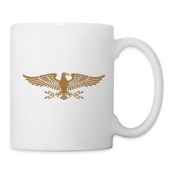 Adler Roms - Tasse - Weiß - Rechts