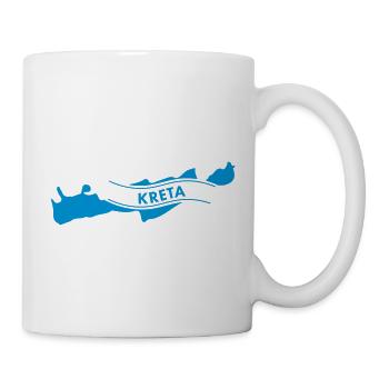 Kreta - Tasse - Weiß - Rechts