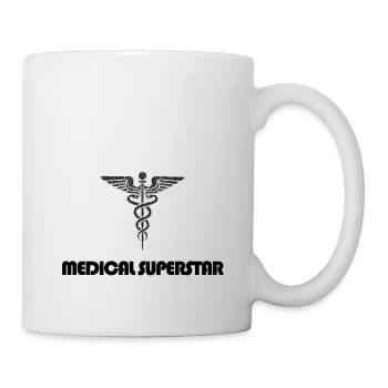 Médecine - médecin - médecin - infirmière - Mug blanc - blanc - Droite