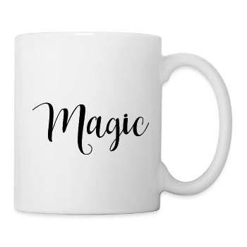 Lettering Magic black - Mug - white - Right