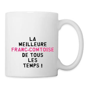 Franche-comté / Franc-Comtois / Franc-Comtoise - Mug blanc - blanc - Droite