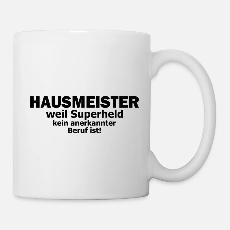 Hausmeister - Tasse - Weiß