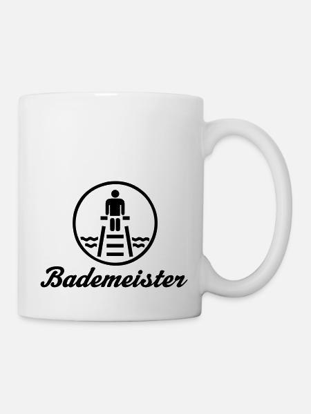 Bademeister 2 - Tasse - Weiß