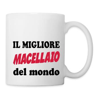 Il migliore macellaio del mondo - Mug blanc - blanc - Droite