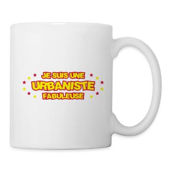 Urbaniste / Architecte / Architecture / Urbanisme - Mug blanc - blanc - Droite