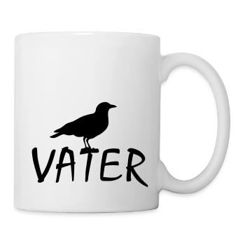 rabenvater - Tasse - Weiß - Rechts