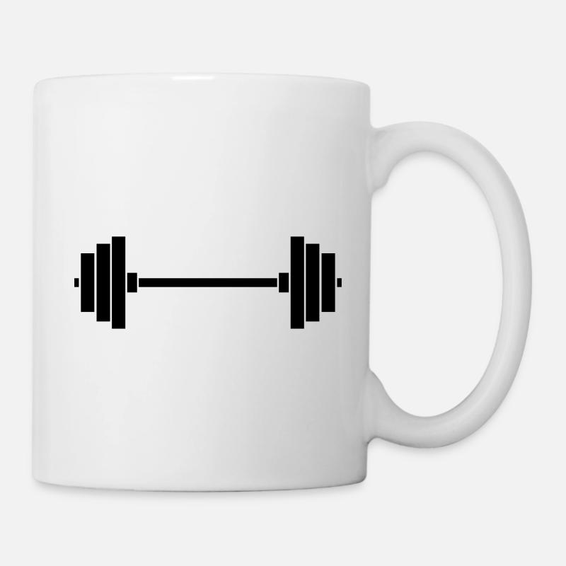 Gewichte - Tasse - Weiß