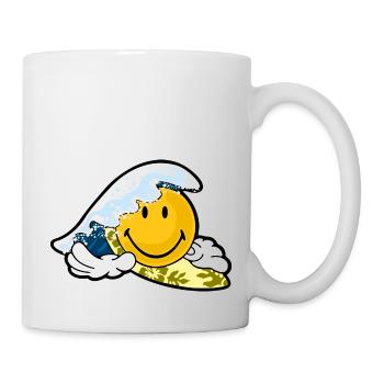 Smiley Surfing - Mug - white - Right
