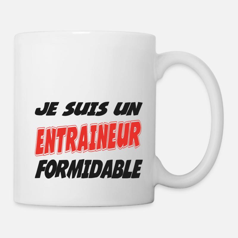 Je suis un entraineur formidable - Mug blanc - blanc
