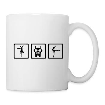 ballet - Mug blanc - blanc - Droite