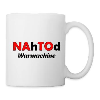 Nahtod Warmachine schwarz rot - Tasse - Weiß - Rechts