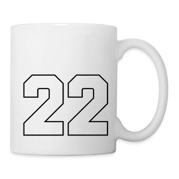 22 - Tasse - Weiß - Rechts