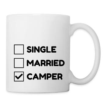 Camping Camper Campeur Tente Zelt Tent - Mug - white - Right