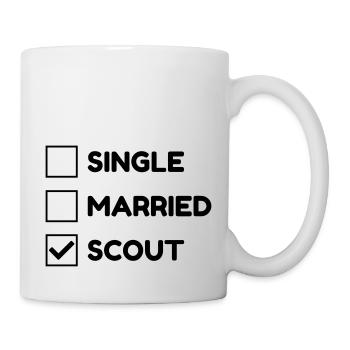Scout / Scouting / Pfadfinder / Pfadfinderin - Tasse - Weiß - Rechts