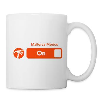 Mallorca Modus On - Tasse - Weiß - Rechts