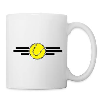 tennis - Tasse - Weiß - Rechts