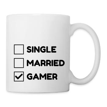 Gaming Gamer Video Game Player Geek - Mug - white - Right