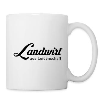 Landwirt aus Leidenschaft - Tasse - Weiß - Rechts