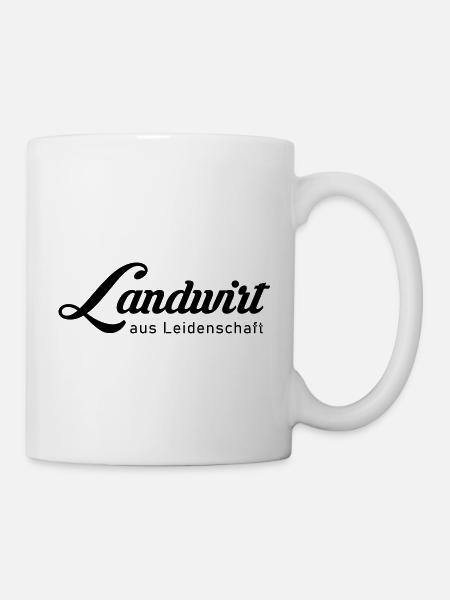 Landwirt aus Leidenschaft - Tasse - Weiß