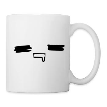 kawaii_face_10 - Tasse - Weiß - Rechts