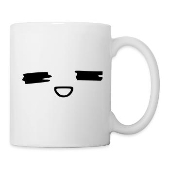 kawaii_face_16 - Tasse - Weiß - Rechts