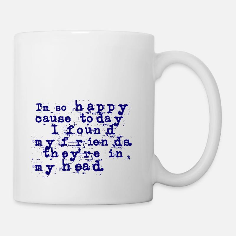 Nirvana Lyrik - Tasse - Weiß