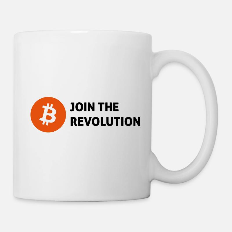 bitcoin - Tasse - Weiß
