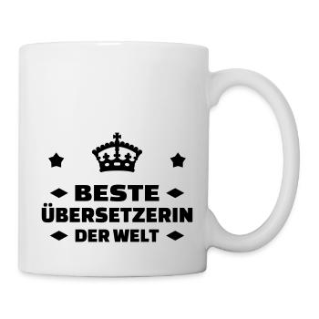 traducteur / traduction / traductrice / traduire - Mug blanc - blanc - Droite