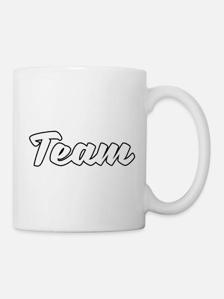 team - Tasse - Weiß