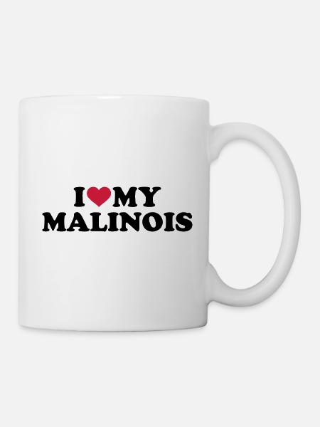 malinois - Mug blanc - blanc