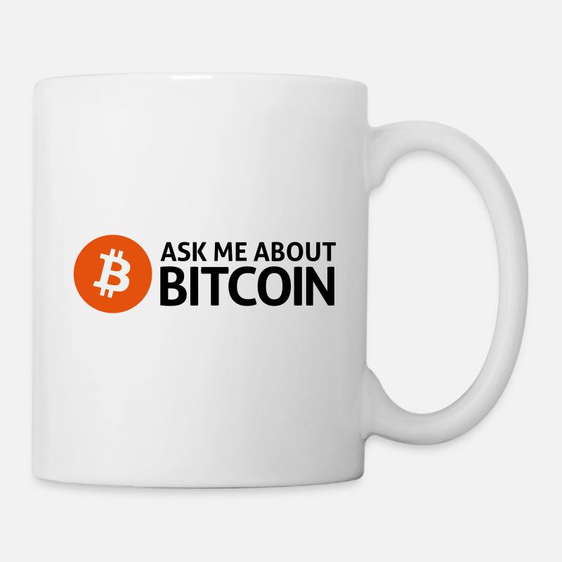 bitcoins - Mug - white