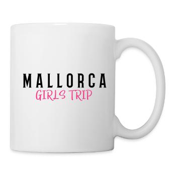 mallorca girls trip - Tasse - Weiß - Rechts