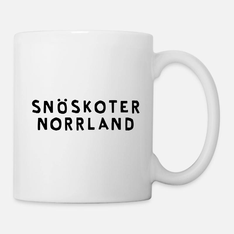 logo de snoskoternorrland2016 - Mug blanc - blanc