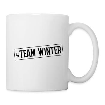 winter team - Tasse - Weiß - Rechts