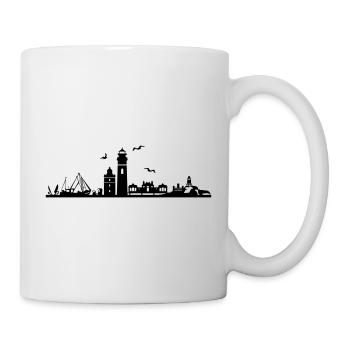 Skyline - Insel Rügen - Tasse - Weiß - Rechts