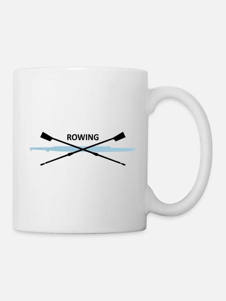Rudern - Tasse - Weiß