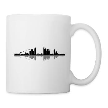 FRANKFURT am Main Allemagne Skyline Ville - Mug blanc - blanc - Droite