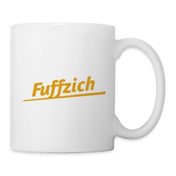 fuffzich 50 fünzig 50. Geburtstag - Tasse - Weiß - Rechts