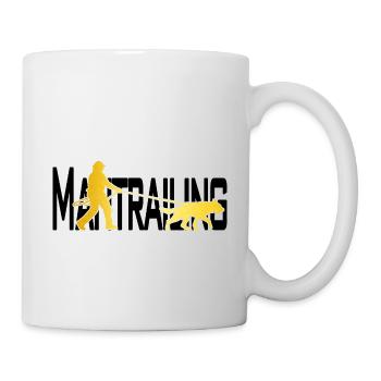 Mantrailing gold / black - Mug - white - Right