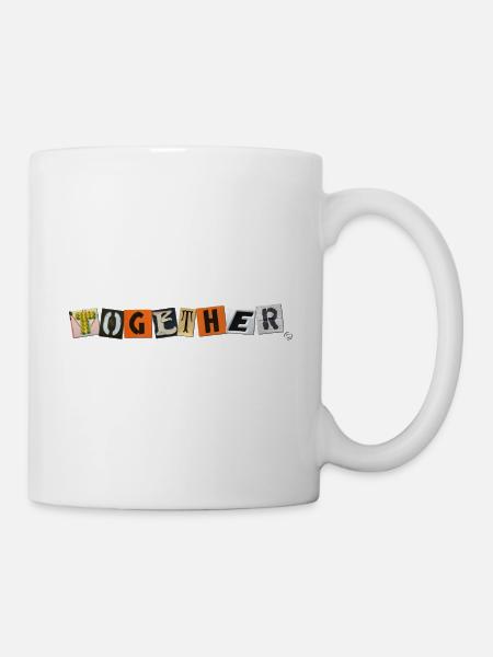 Zusammen - Tasse - Weiß