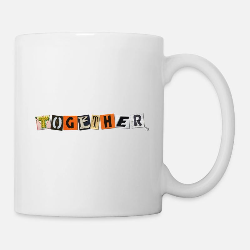 Zusammen - Tasse - Weiß