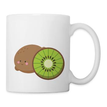 kiwi - Mug blanc - blanc - Droite