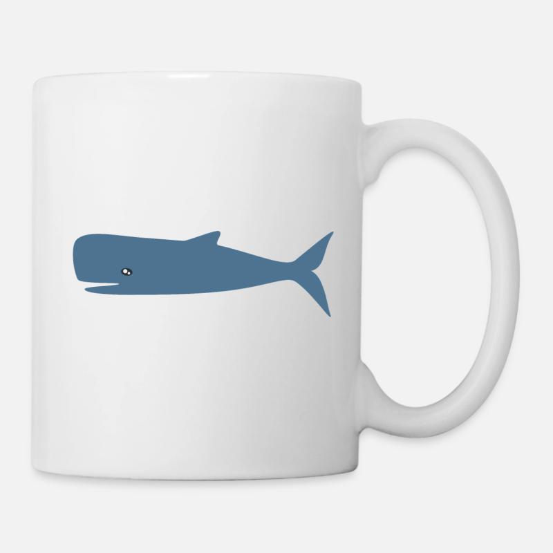 Pottwal - Tasse - Weiß