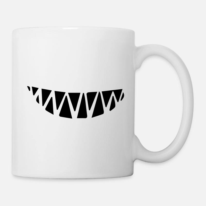 Smiling teeth minimum distance - Mug - white