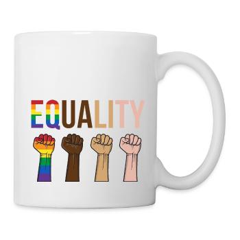 Equality - Tasse - Weiß - Rechts