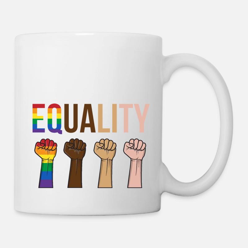 Égalité - Mug blanc - blanc